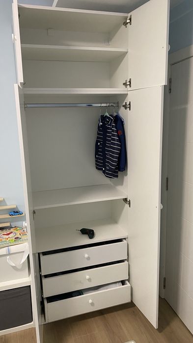 Детски Гардероб/и в253хш80хд42 по индв. Проекти