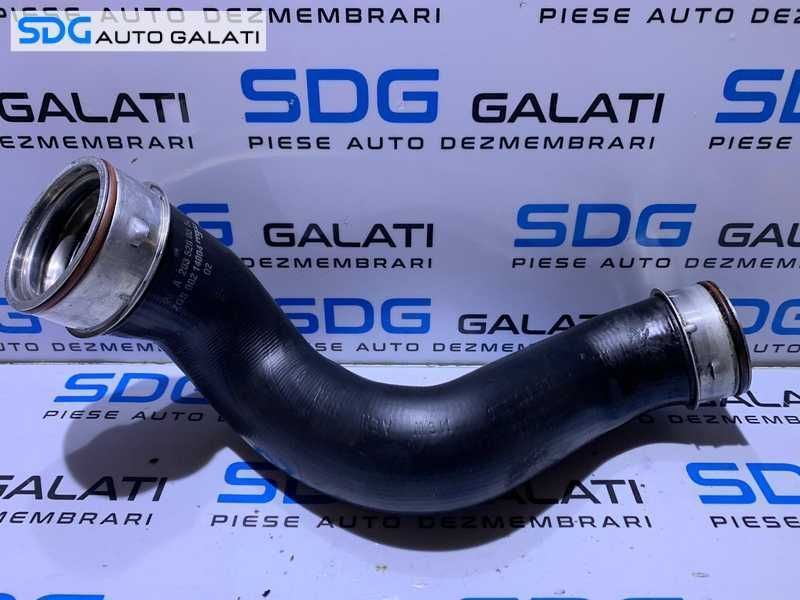 Furtun Conducta Presiune Aer Radiator Intercooler Mercedes Benz W203 C Class C270 2.7 CDI 2000 - 2007 Cod A2035280582