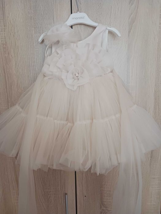 Рокля за кръщене до 2 години