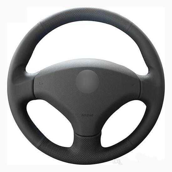 Кожен калъф за волан шиещ, Peugeot 308, 408