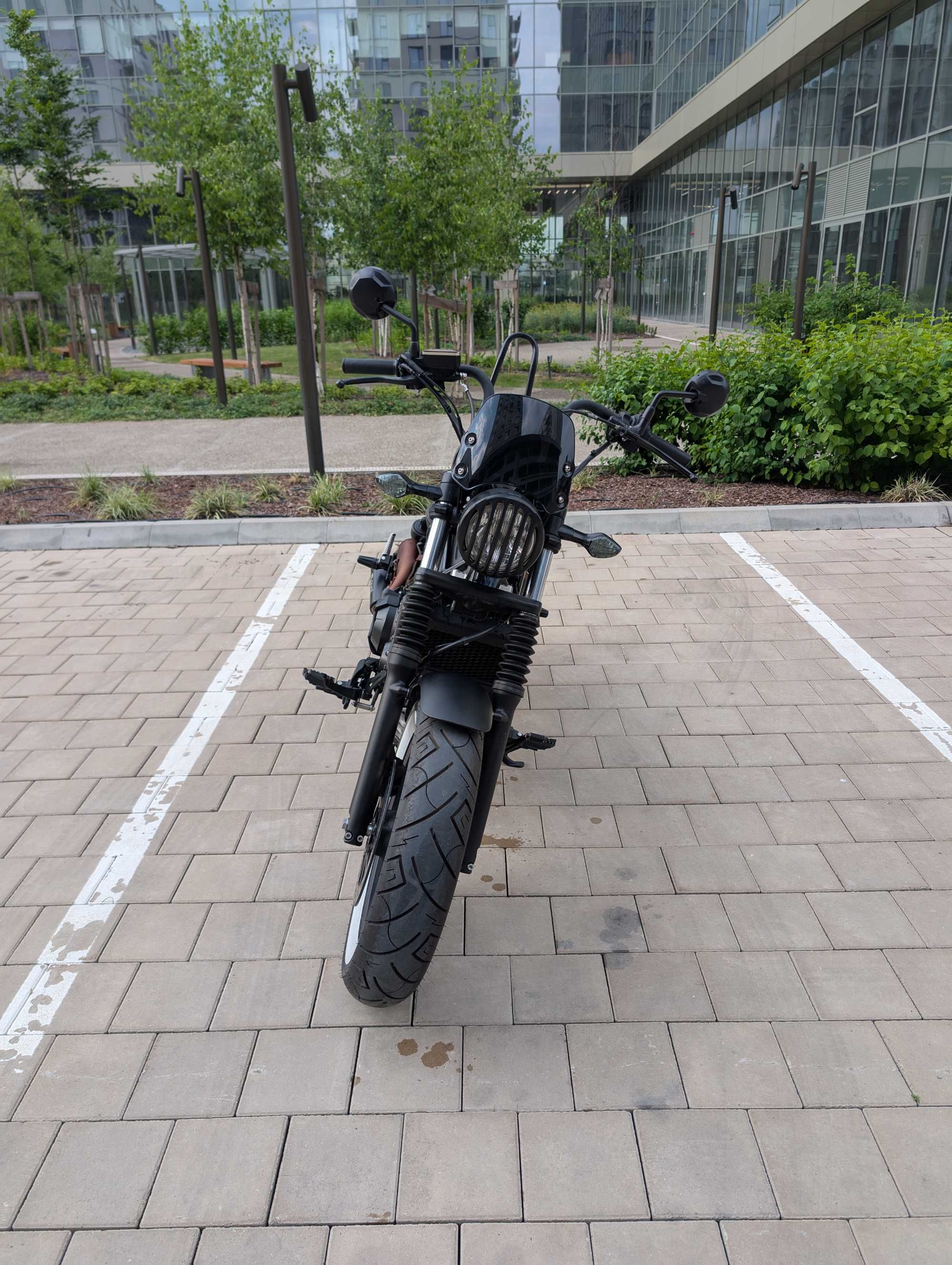 Honda Rebel 500, primul proprietar