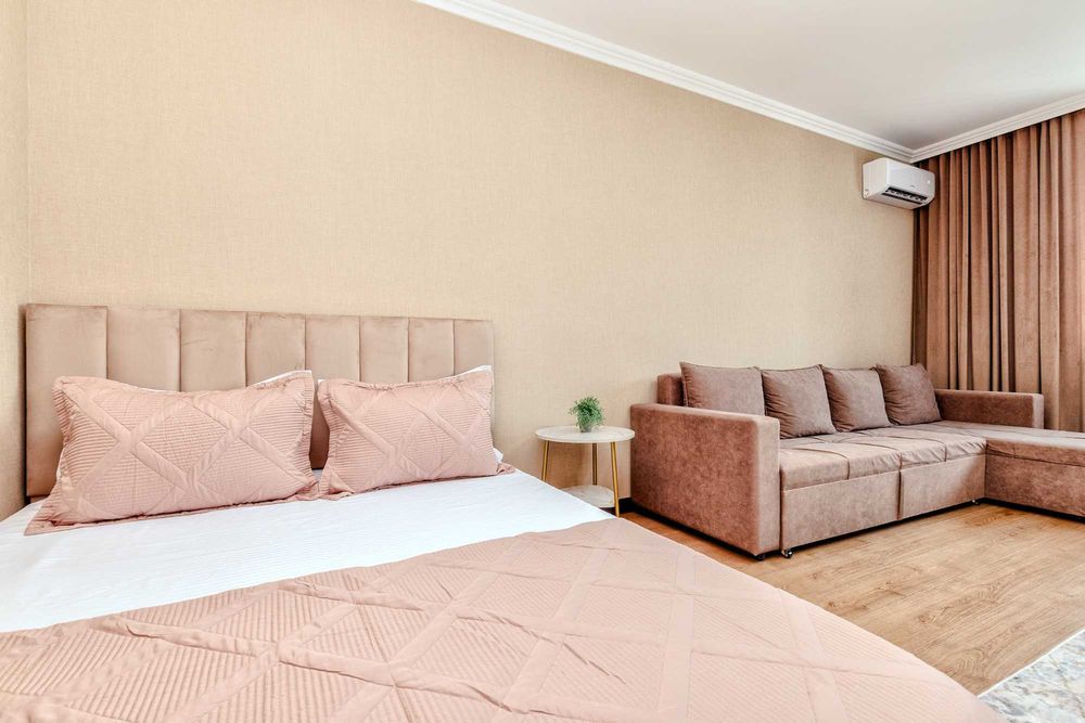 Однокомнатная квартира посуточно в Астане на Иманбаевой 2, ЖК Байконыс