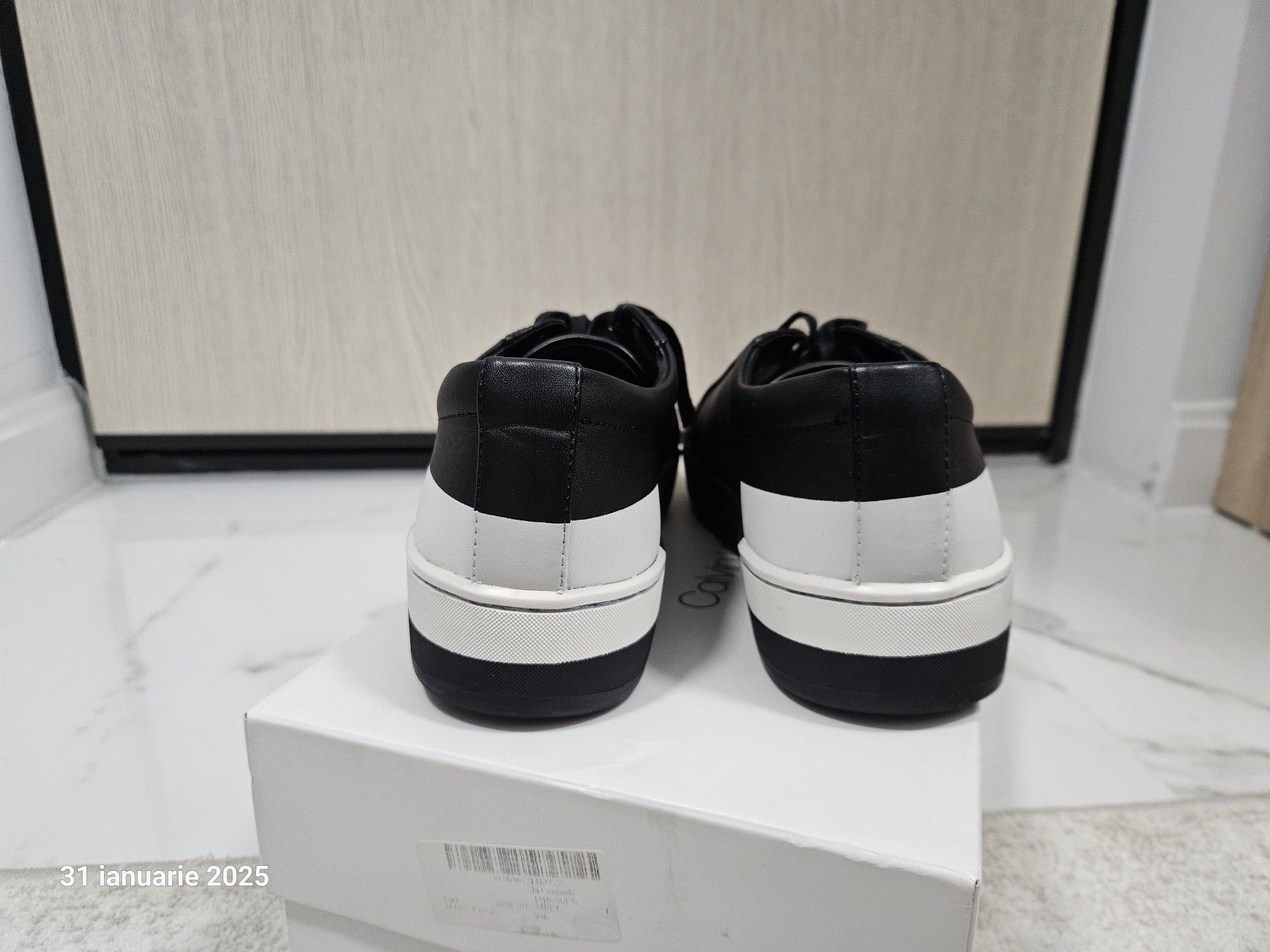 Tenisi pantofi adidasi sport adidasi incaltaminte Calvin Klein 41 Negr