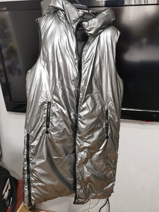 Черен двулицев елек