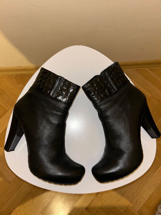 Дамски боти естествена кожа 38 размер