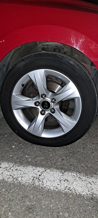 Jante aliaj +anvelope vara 205 55 r16