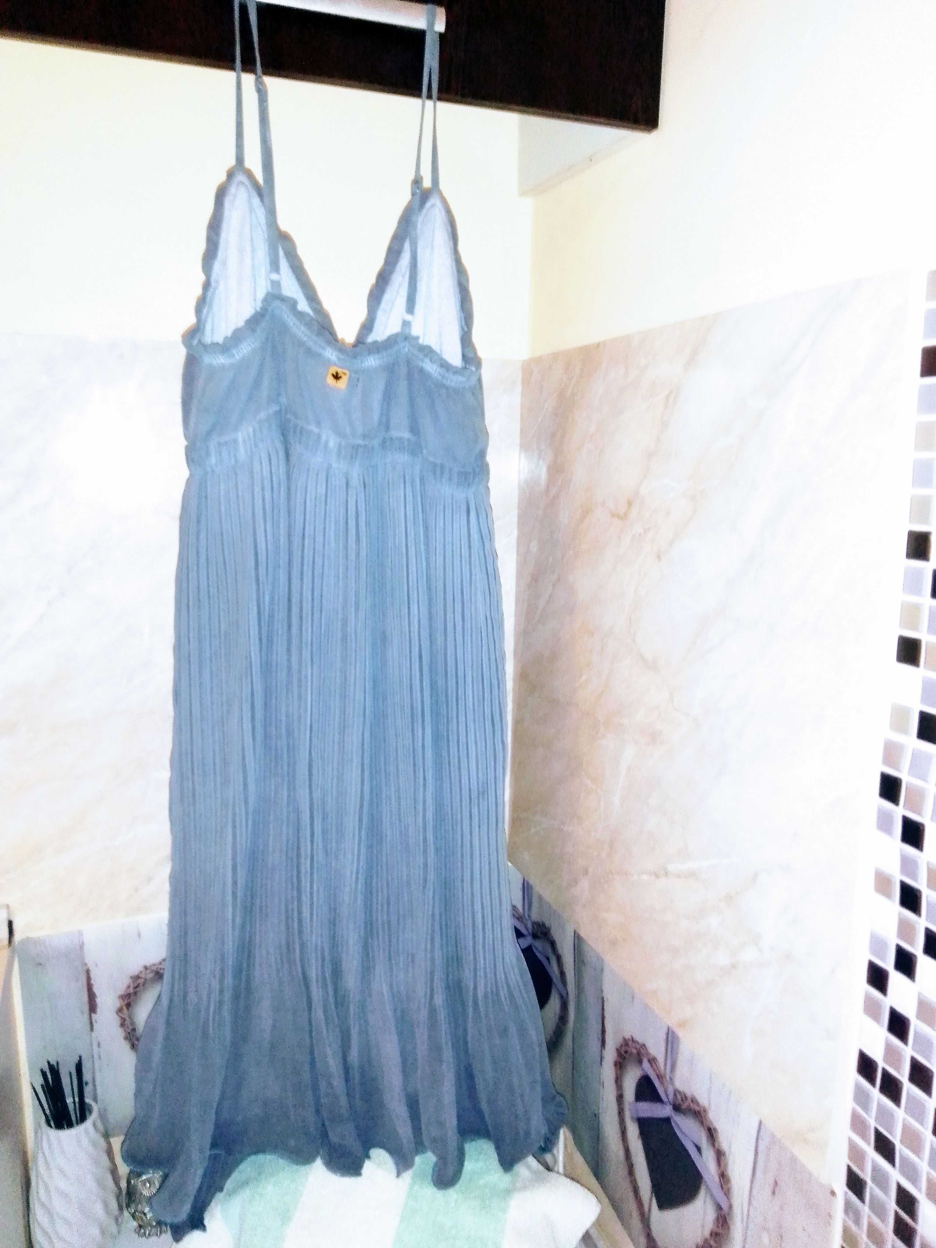 Варна синя рокля тип солей
