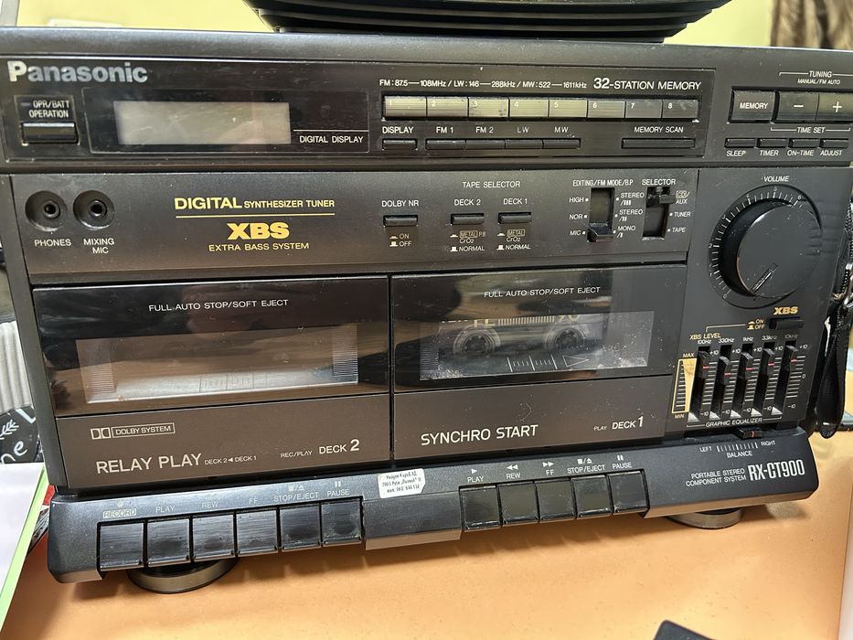 Касетофон Panasonic RX- CT900