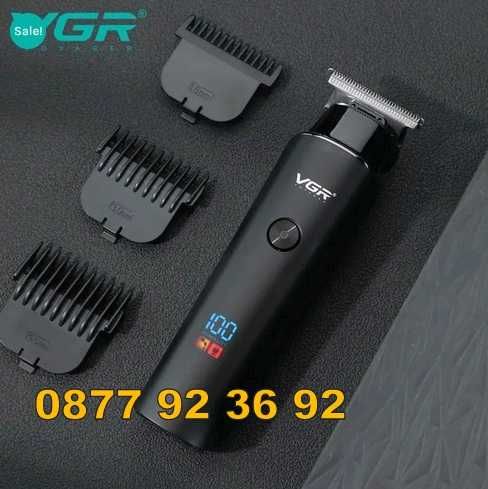 + ДИСПЛЕЙ БЕЗЖИЧНА машинка за подстригване, тример, модел: V-937, VGR