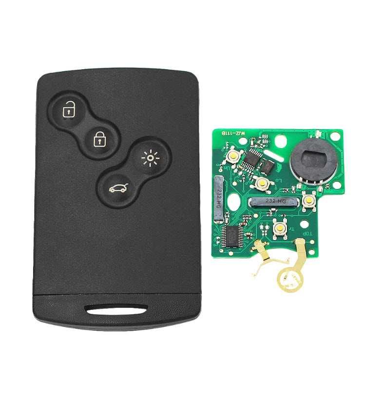 Cheie auto Renault Megane Laguna Scenic Keyless Go 433 Mhz PCF 7952