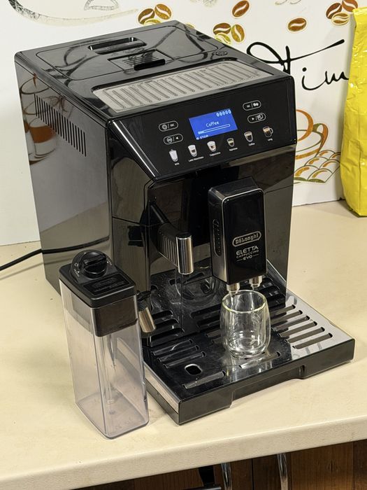 Кафемашина кафе автомат delonghi ELETTA cappuccino evo с гаранция