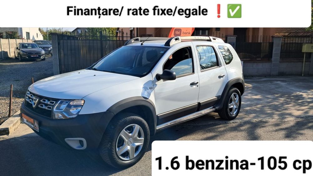 Dacia Duster, an 2014, 1.6i-105cp, Garanție 12 luni, Finanțare/rate
