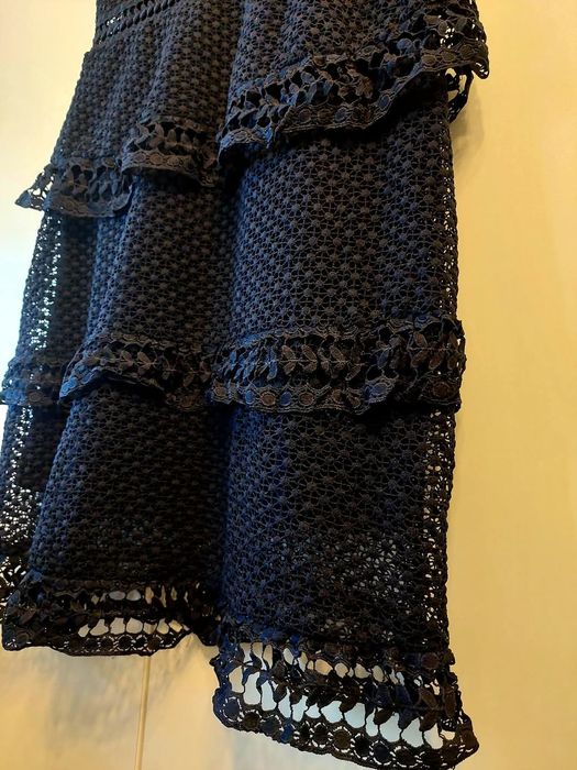 Rochie bleumarin eleganta