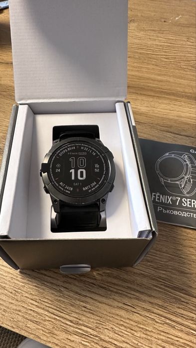 Garmin Fenix 7X Pro Sapphire Solar, гаранция