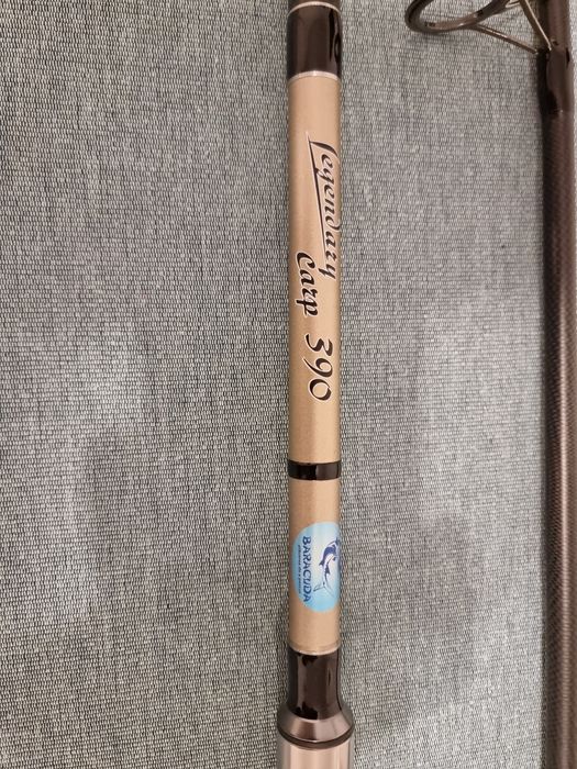 Lanseta crap fibra carbon Baracuda Legendary Carp 3.90 m A: 3.5 lbs