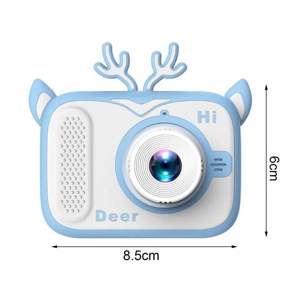 Игрушечный детский фотоаппарат с селфи камерой, подарок детям, foto
