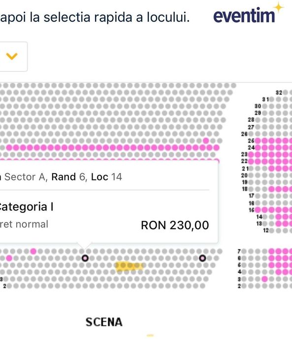 Bilete spectacol Frozen 18.12.2025 Sala Palatului