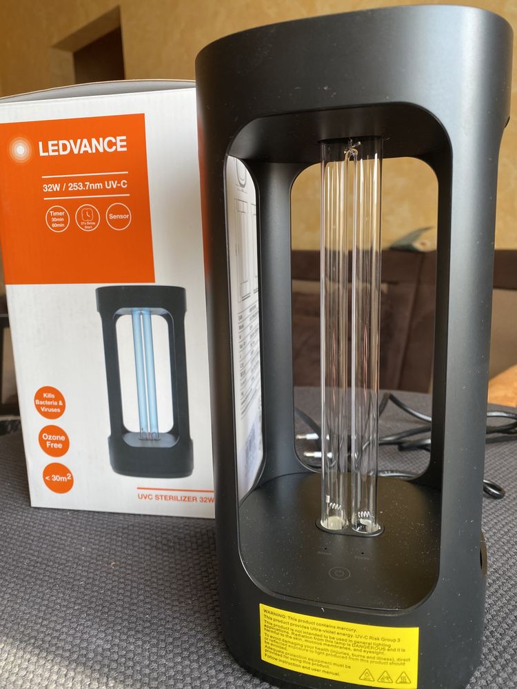 Lampa Bactericida Virucida UV Xiaomi Five Smart, Wi-Fi, Negru