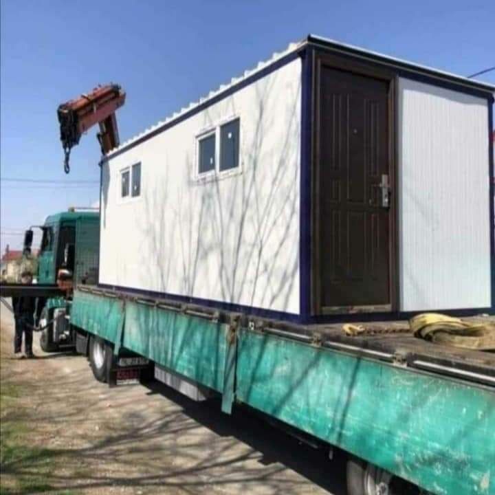 Container modular tip casa de locuit din structura metalica 7.5*4.3