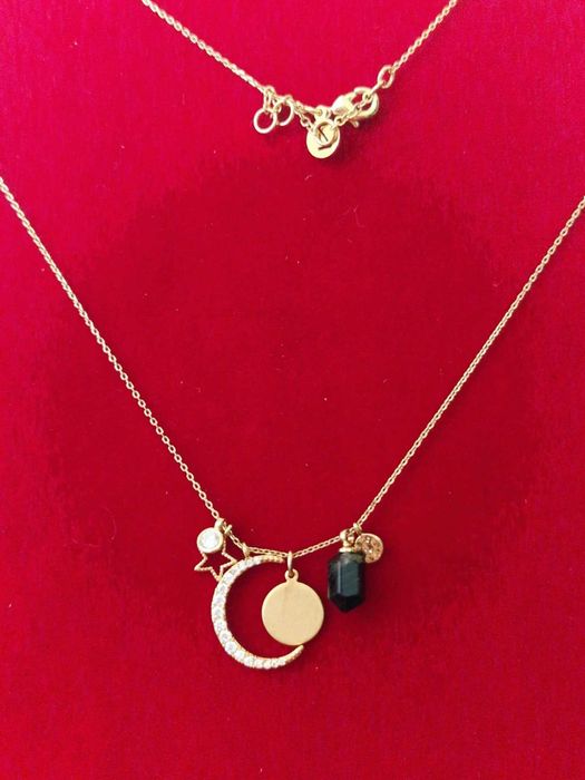 GPP2, colier placat cu aur 14k, deosebit, ideal cadou,piatra naturala