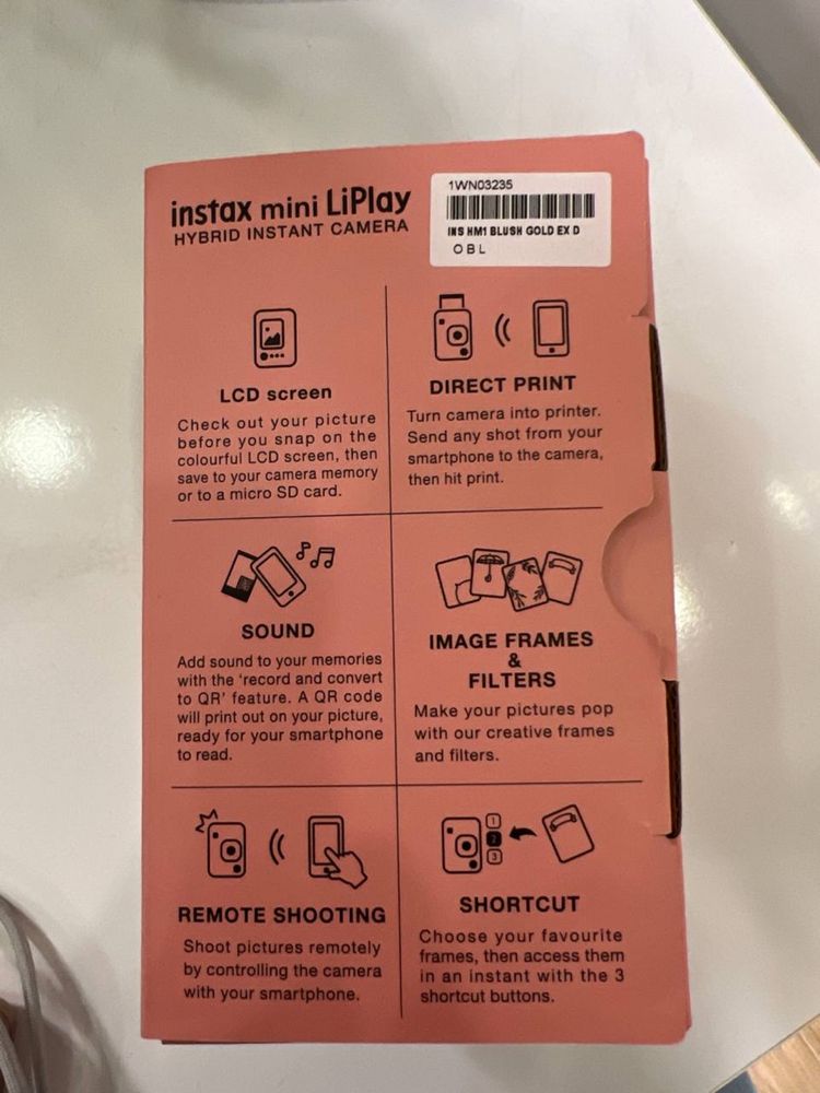 Instax MiniLiPlay