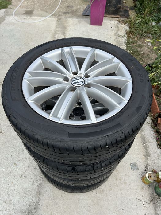 Jante cu anvelope tiguan r18 235/50