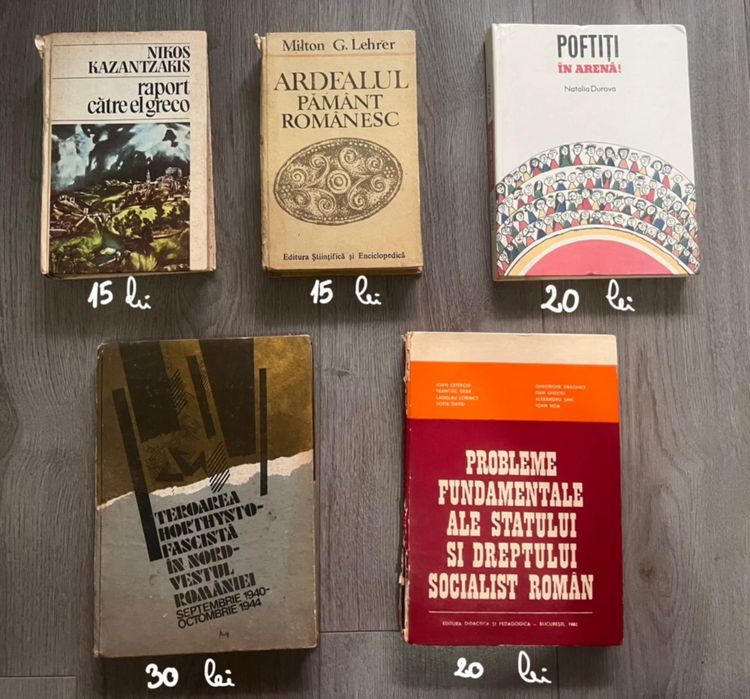Diverse cărți  vechi