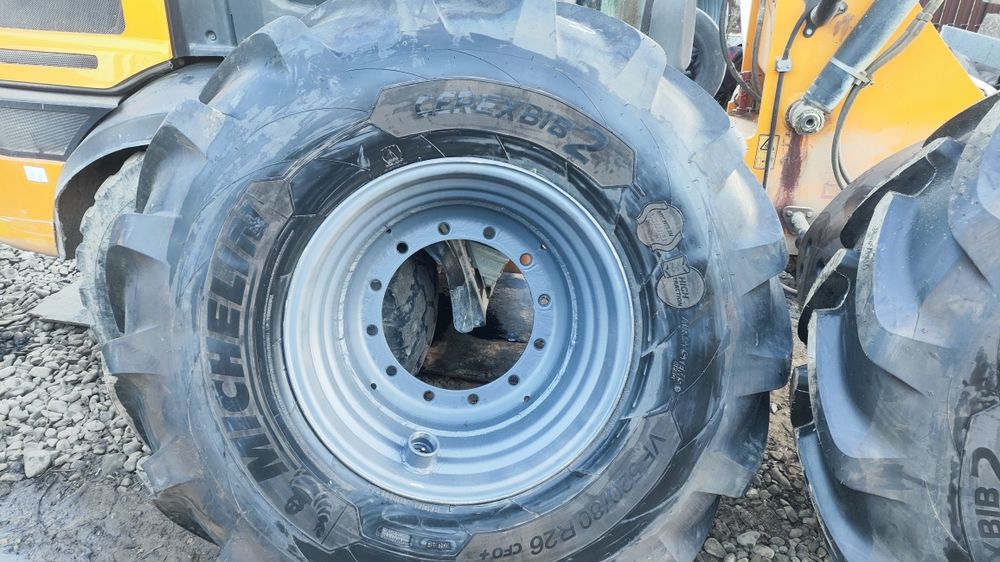 Roti noi TAF (anvelope Michelin 18.4 R26) pentru punți vola ZF 55C