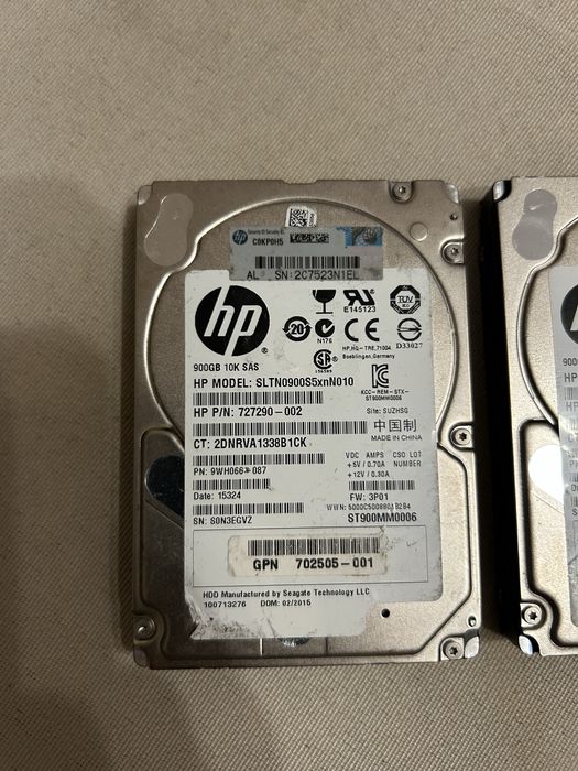 Hdd 2.5 SAS SFF 900Gb