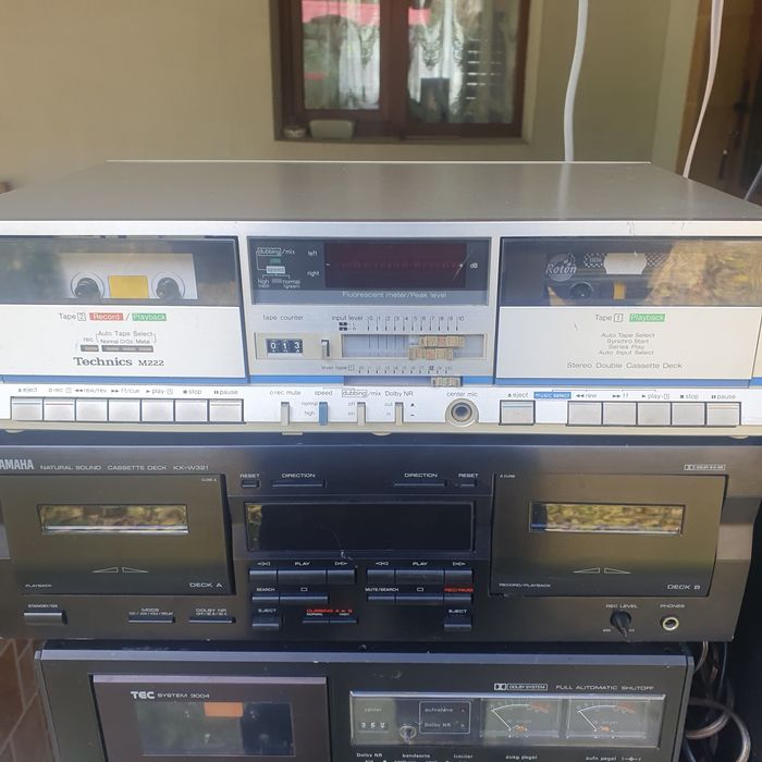 Vand dublu deck technics