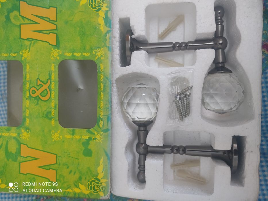 Держатель штор- боковой крючок