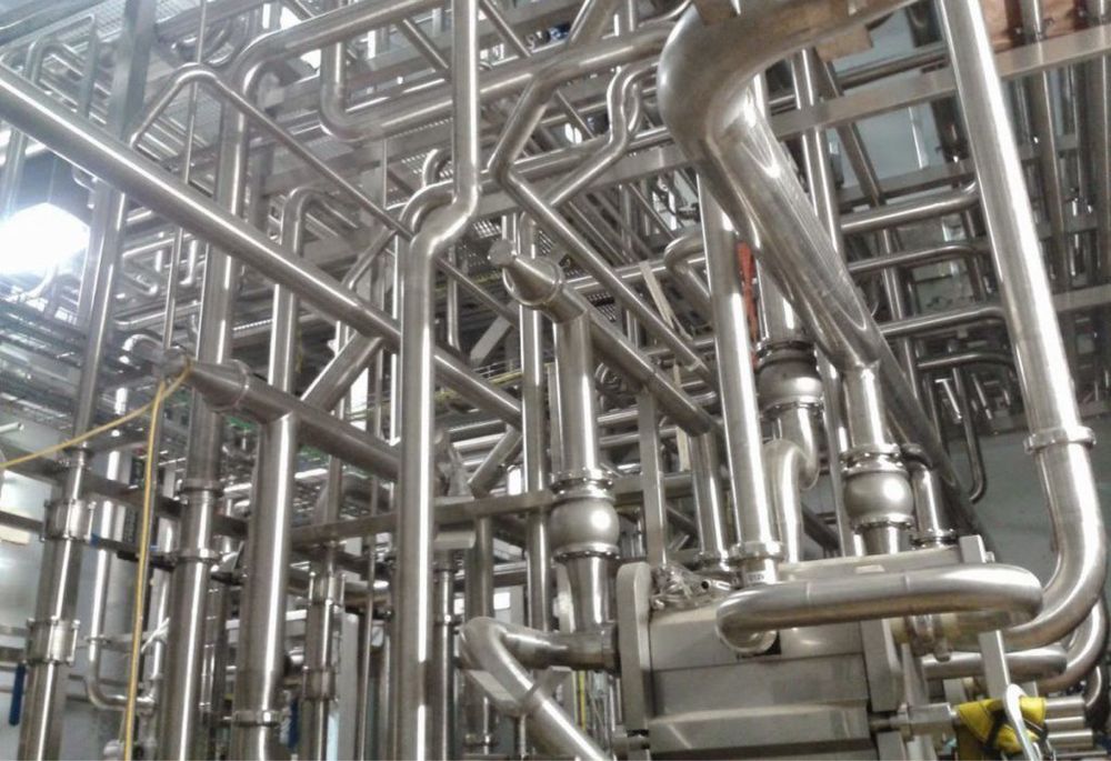 Монтаж нержавеющих трубопроводов