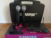Set 2 microfoane wireless SHURE SM58 UT4,SUNET HI FI de calitate