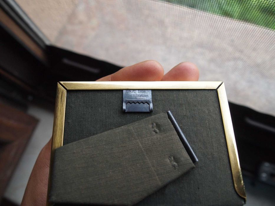 Rama foto Solid Brass, anii 70 - Made in USA
