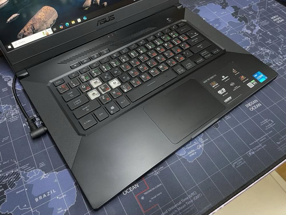Игровой Ноутбук Asus Dash F15 core i5-11|8Gb|SSD512Gb|RTX3050Ti