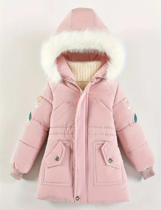 Зимно ватирано детско яке 6-7г. р-р 110-122см. НОВО