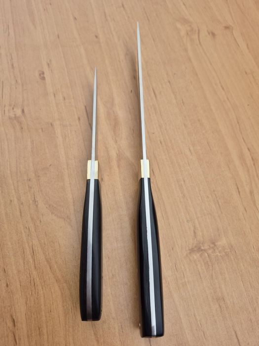 Руски нож Охотник,фултанг с текстилна кания,два модела