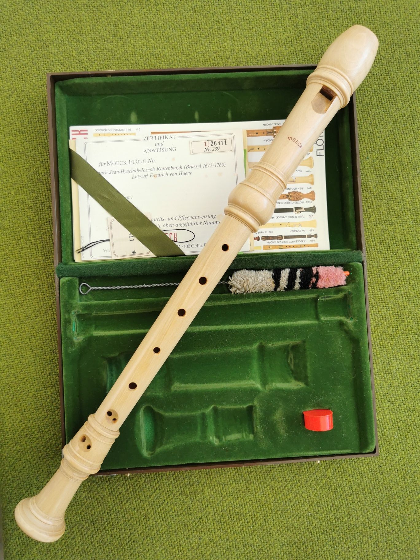 Дървена Флейта Moeck