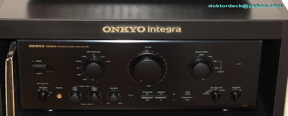 amplificator Onkyo Integra A-8850 cu tel. originala