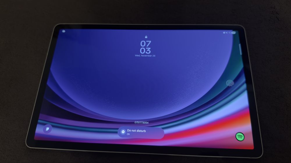 Tableta Samsung Galaxy Tab S9, Octa-Core, 11", 8GB RAM, 128GB, Bej/Alb