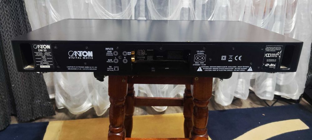 Soundbar DEFECT Soundbase Canton DM 50 – Digital Movie