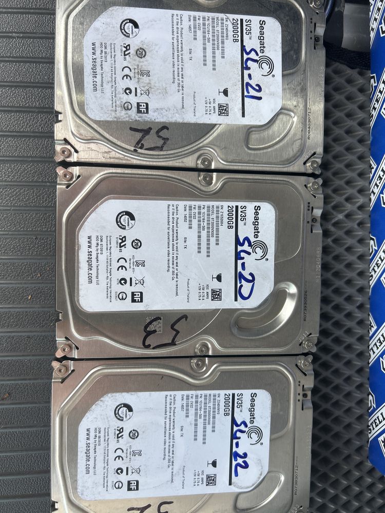 Жесткий диск для видеонаблюденияHDD 2 TB Seagate