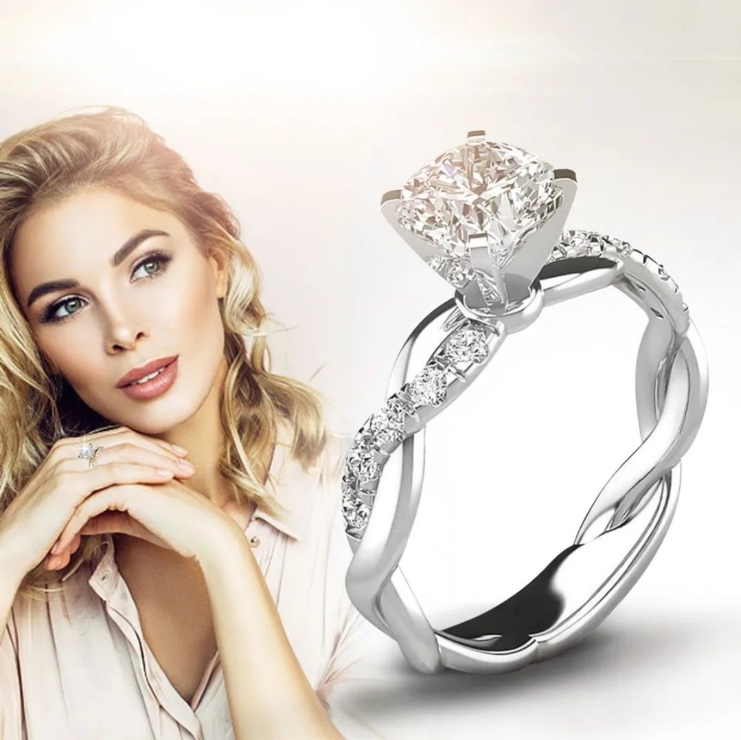 Inel din argint (princess)
