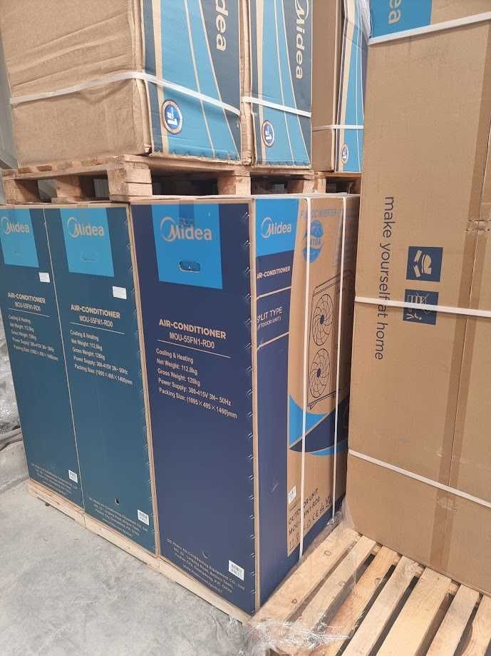 Колонен Midea MFGA-55FN1RD0/MOU55FN1RD0,3PH , 60000 охл
