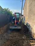 Miniexcavator și basculata - fundații, săpături, fose, branșamente