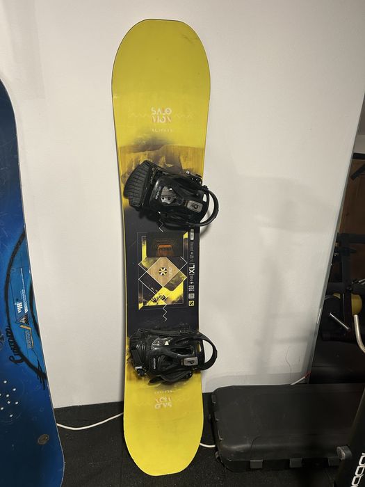 Snowboard Salomon Wild Card 160 (rocker) cu legaturi
