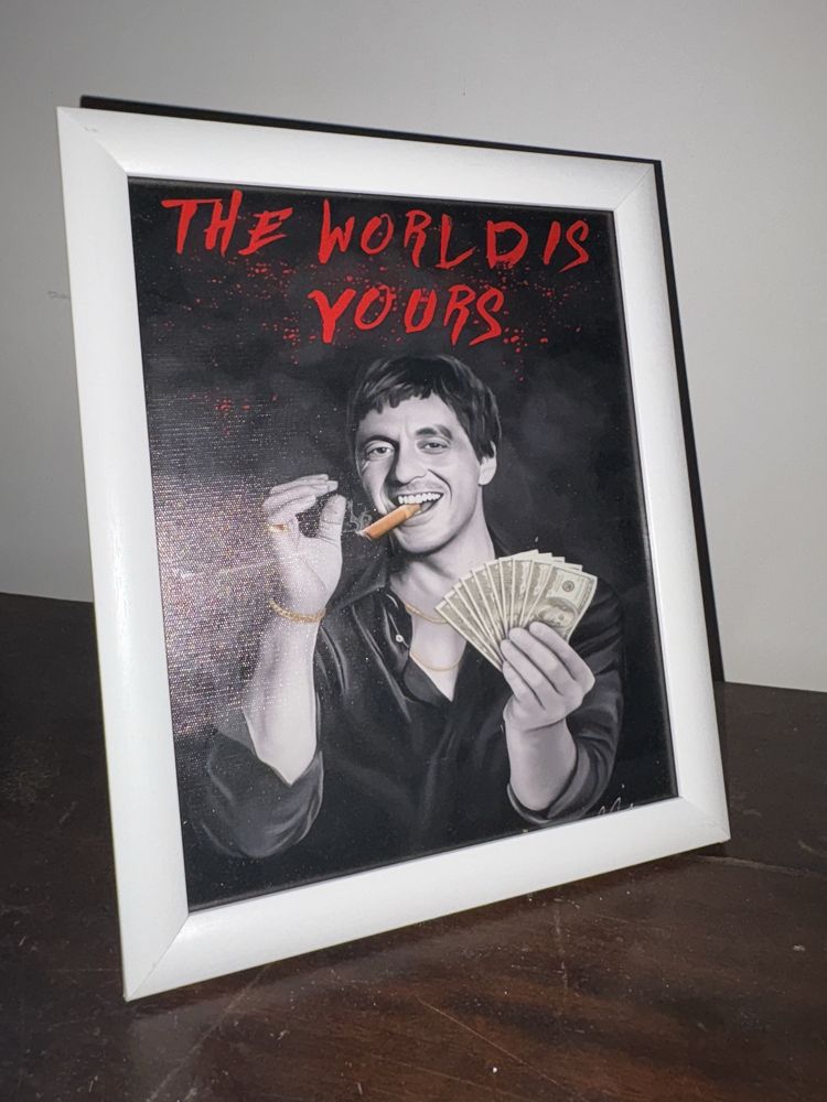 Каритини с рамка Scarface