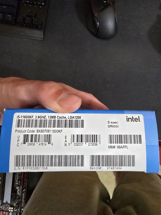 Gigabyte Z590 GamingX + Intel i5-11600kf + Rami Adata Xpg 32gb 3600mhz