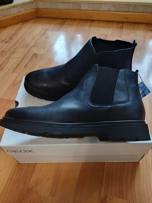 Ботинки-челси Geox Respira (Италия),кожа,оригинал,новые,р-р 44
