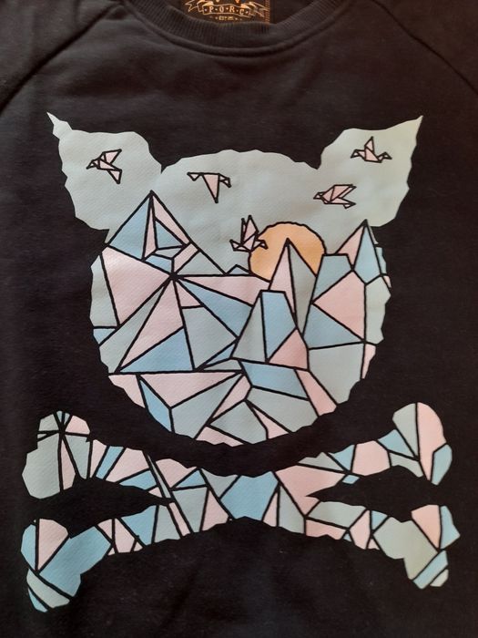 Hanorac Crew Neck Porc